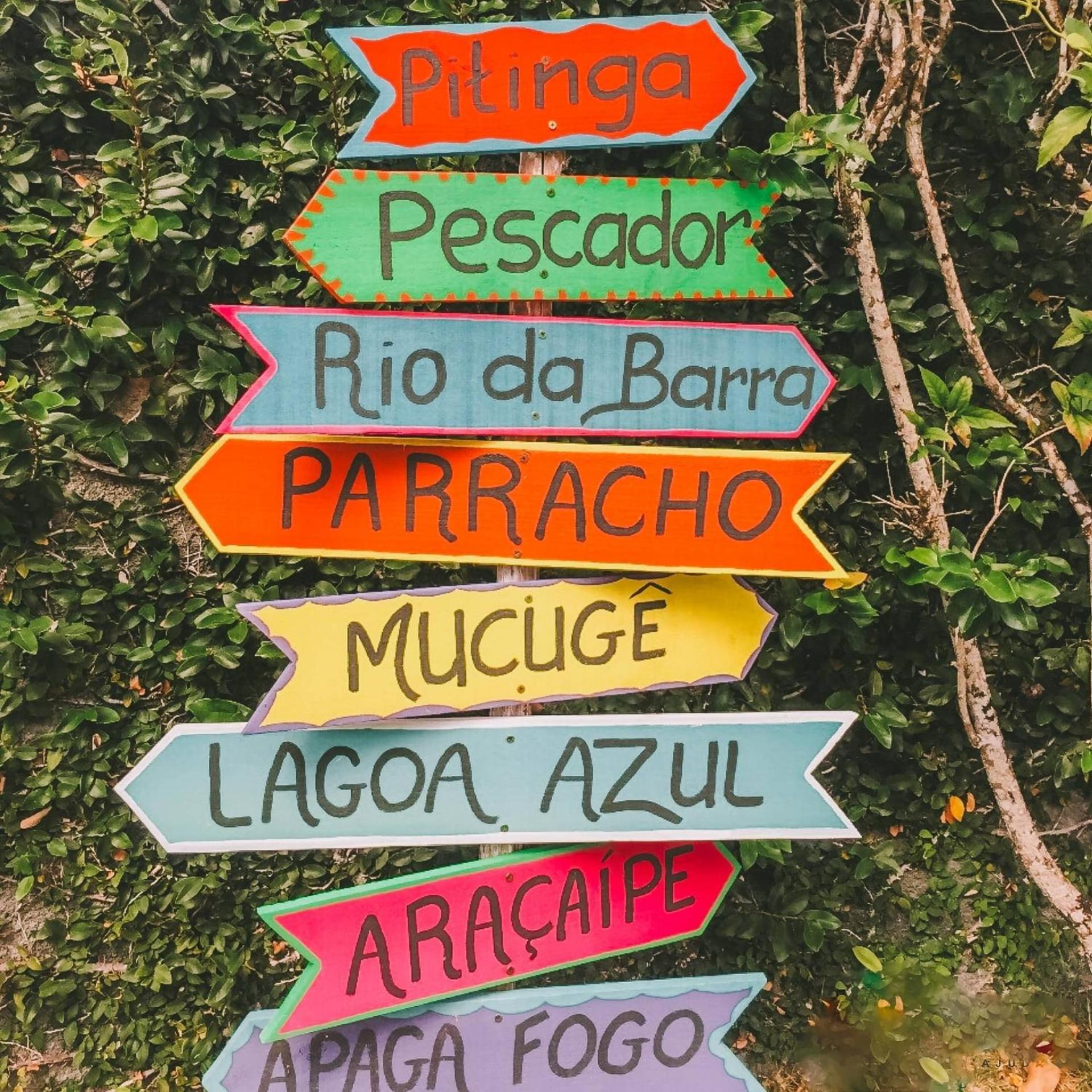 Parador 7 Bangalo, Praia Do Parracho, 1,0 Km Da Rua Mucuge Porto Seguro Esterno foto
