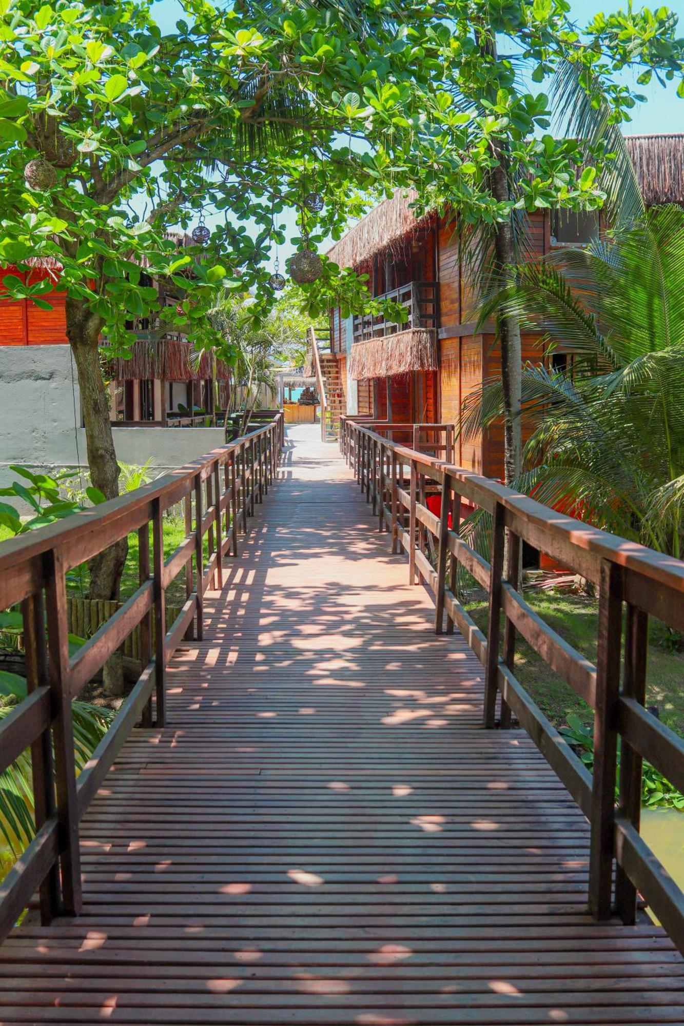 Parador 7 Bangalo, Praia Do Parracho, 1,0 Km Da Rua Mucuge Porto Seguro Esterno foto