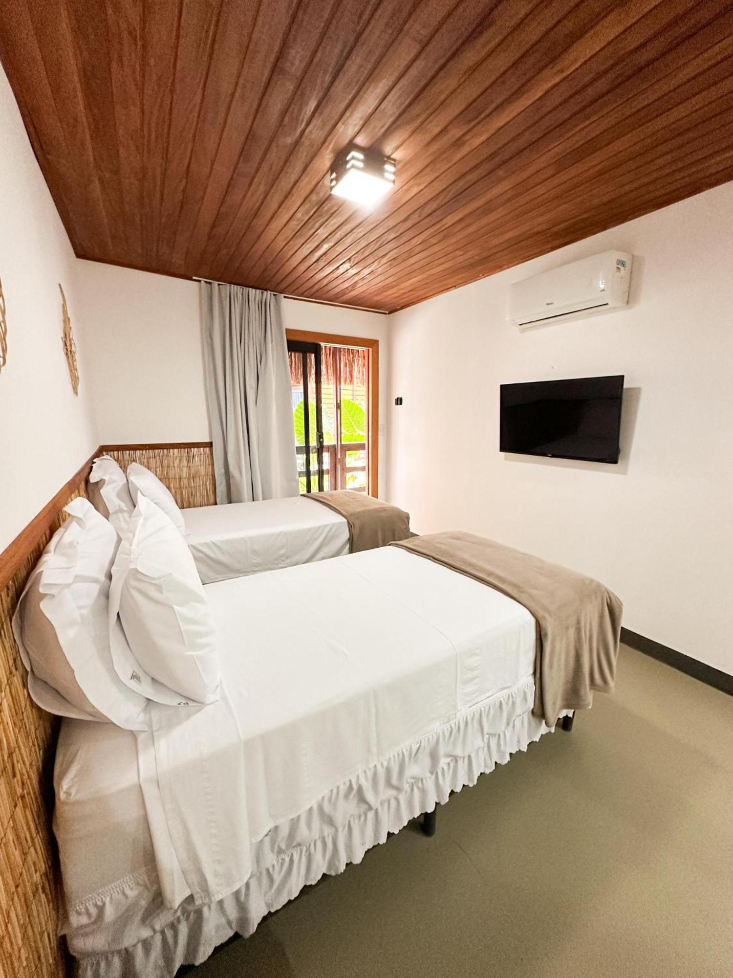 Parador 7 Bangalo, Praia Do Parracho, 1,0 Km Da Rua Mucuge Porto Seguro Esterno foto